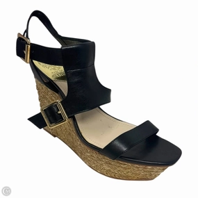 Noli Espadrille Wedge Sandals By Vince Camuto In Black, Size: 8