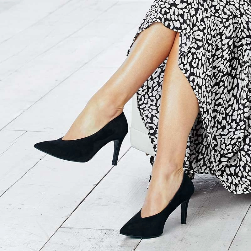 Pandora: Black Suede