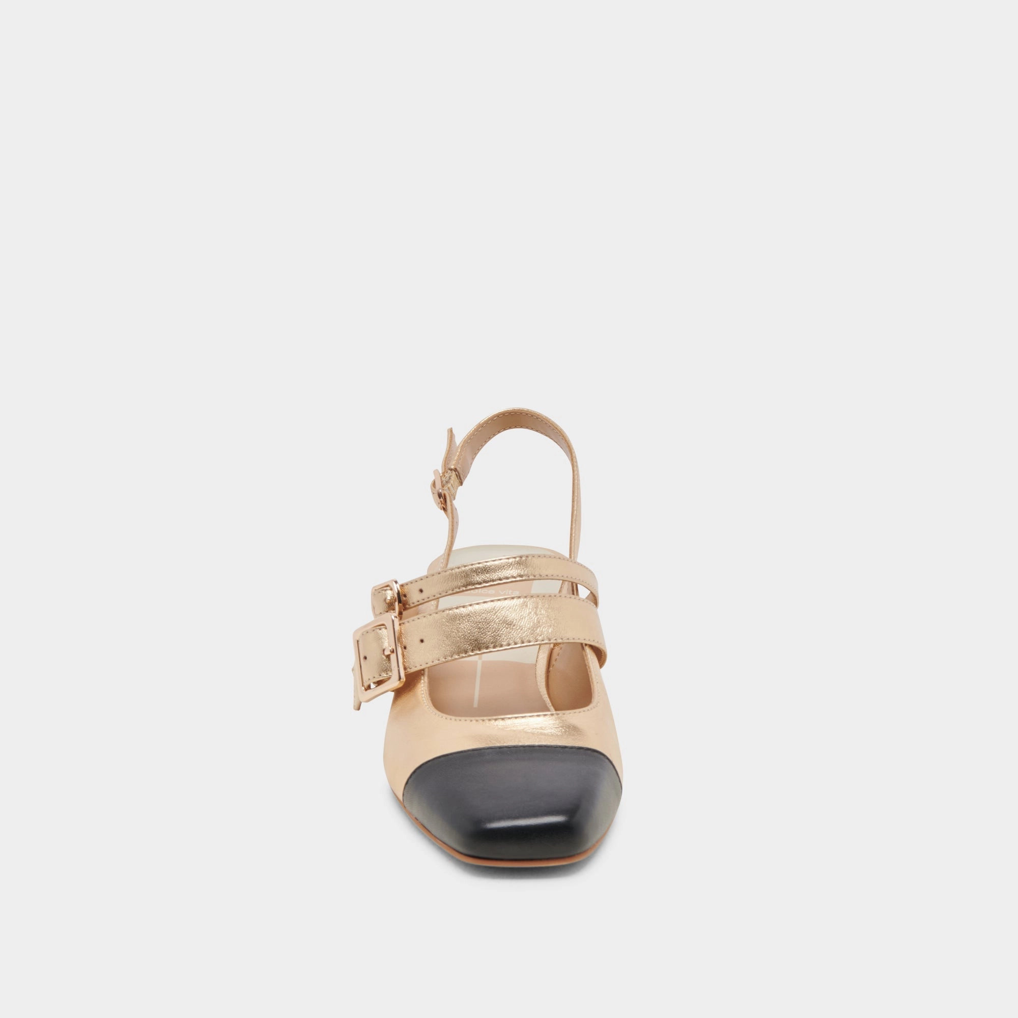 PATZY HEELS GOLD MULTI LEATHER - re:vita