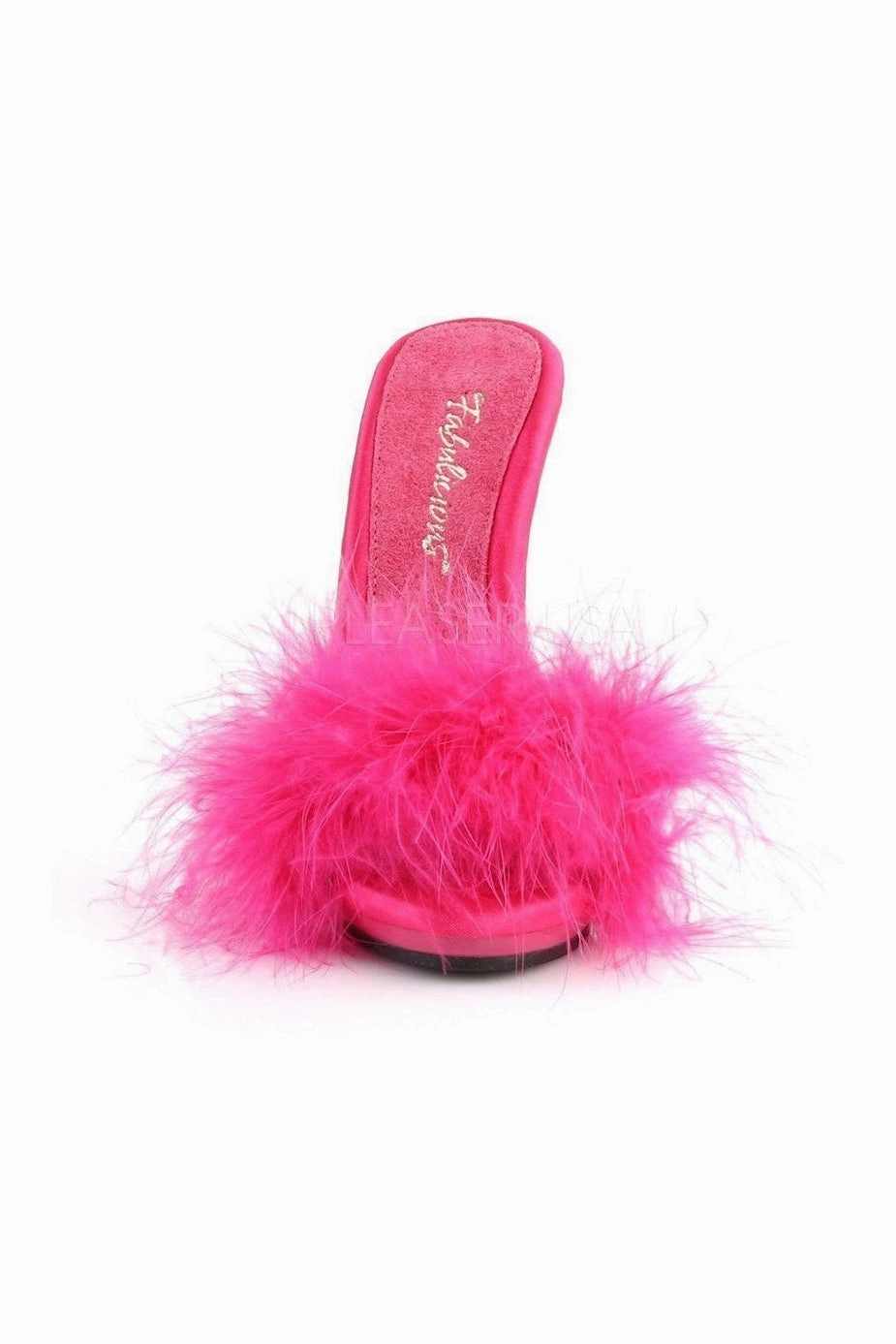 POISE-501F Slide | Fuschia Genuine Satin