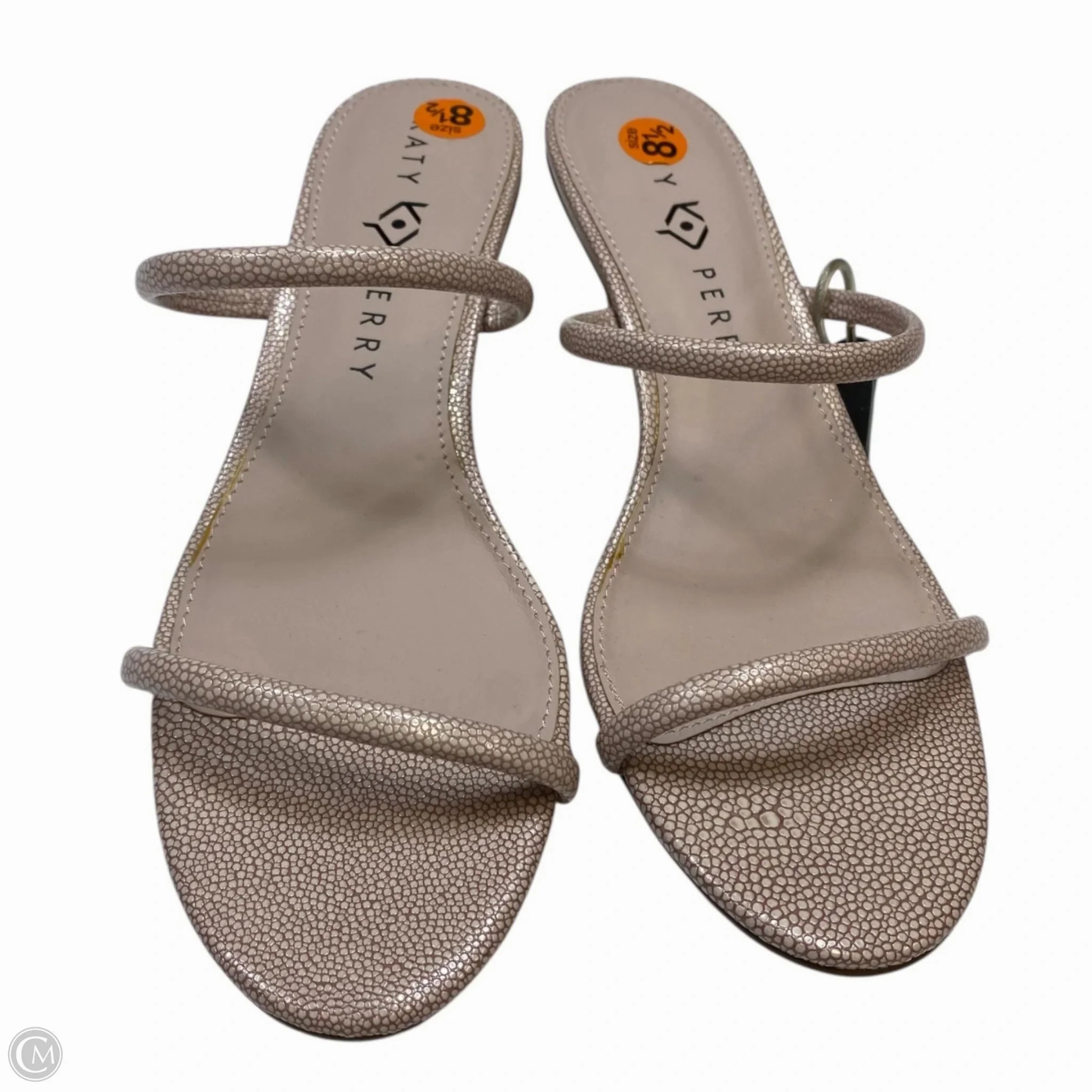 Sandals Heels Kitten By Katy Perry In Pink, Size: 8.5