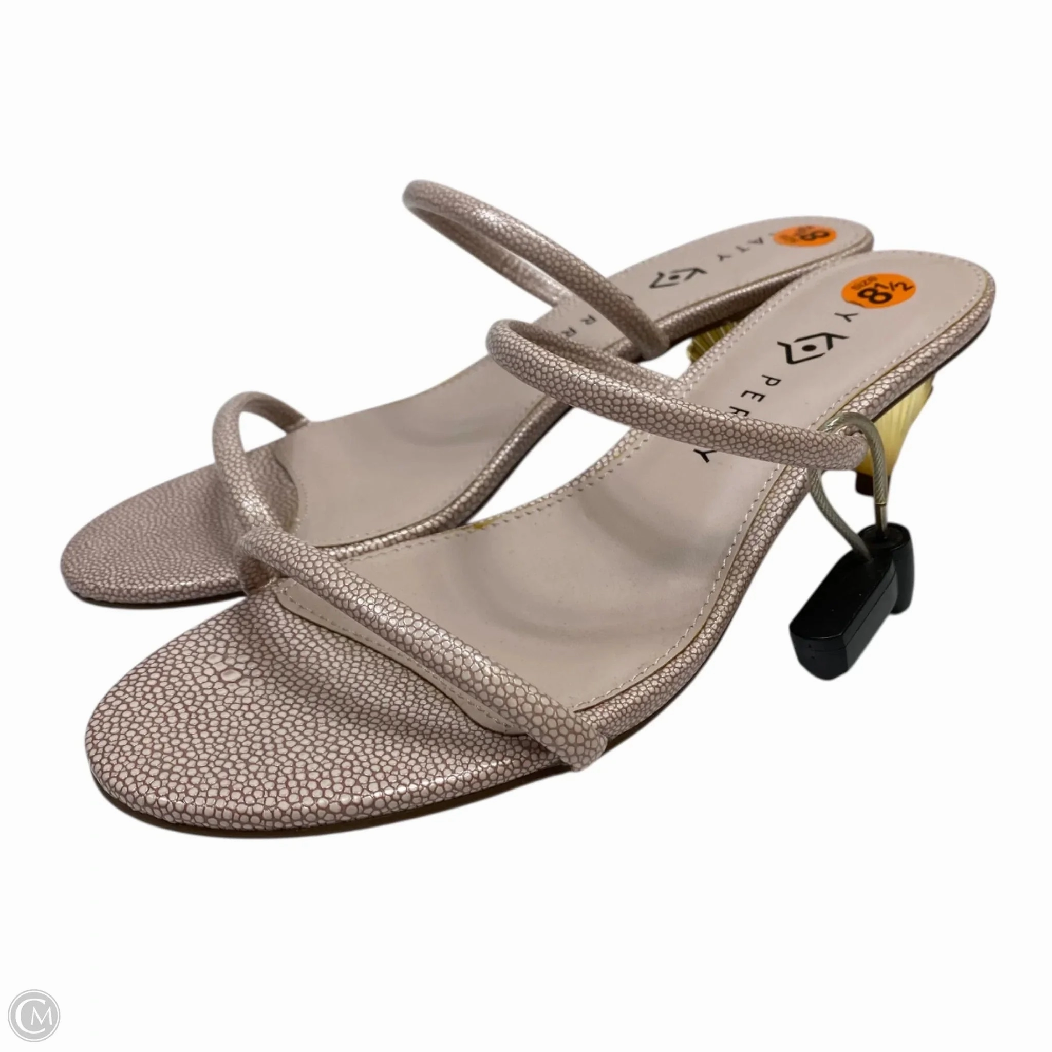 Sandals Heels Kitten By Katy Perry In Pink, Size: 8.5