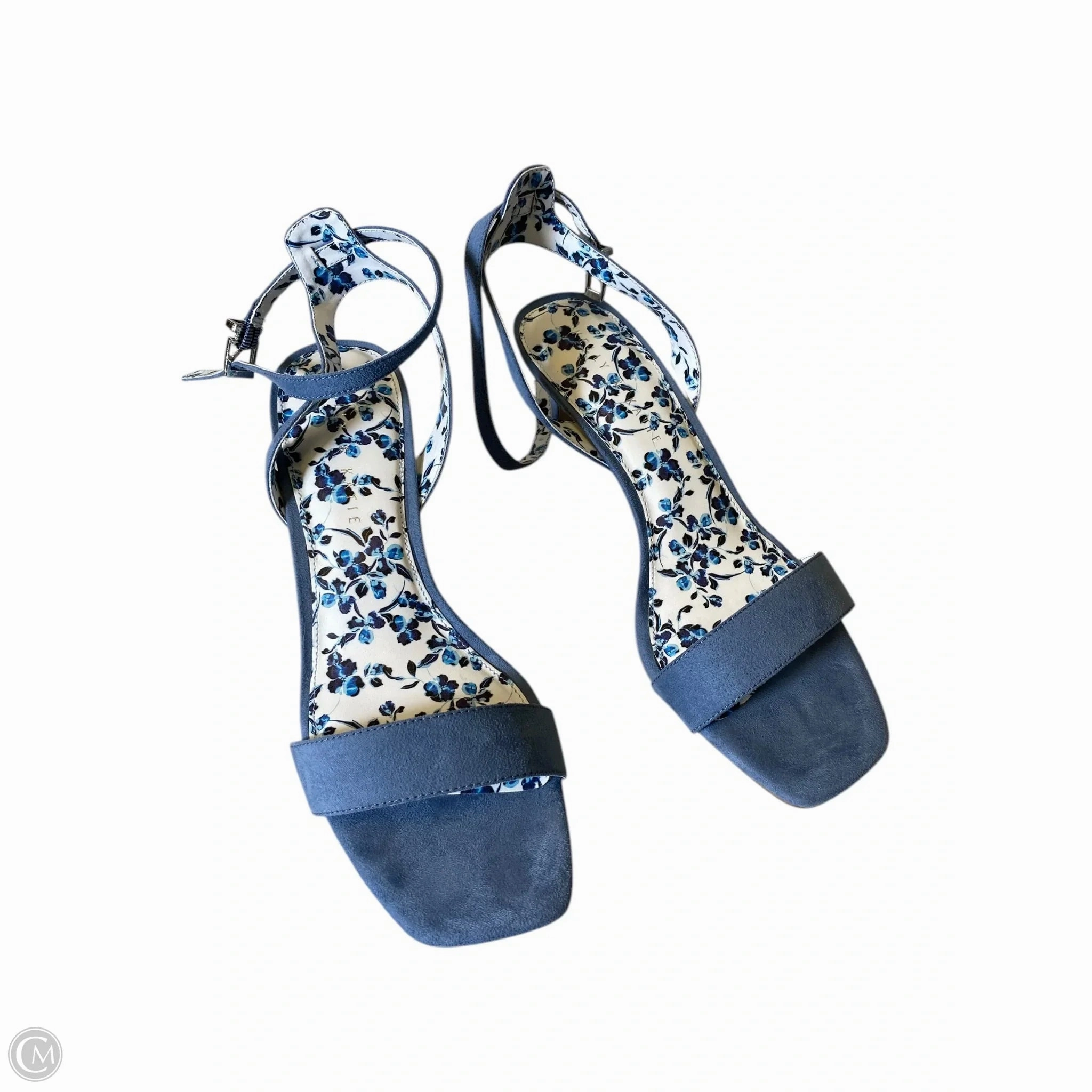 Sandals Heels Stiletto By Kelly And Katie In Floral Print, Size: 9