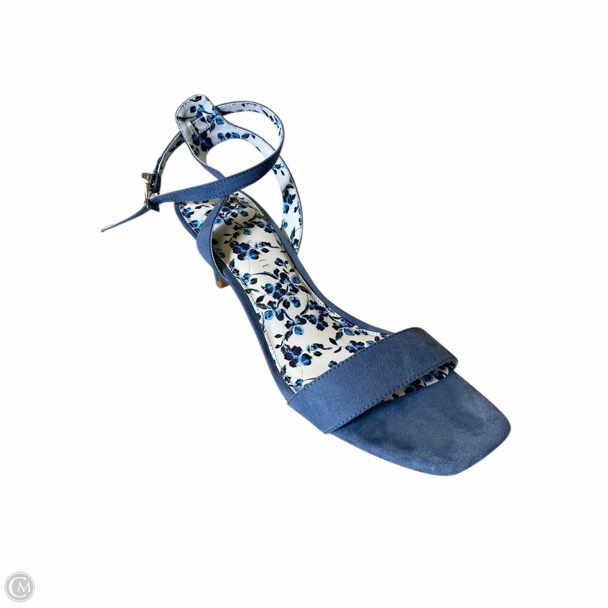 Sandals Heels Stiletto By Kelly And Katie In Floral Print, Size: 9