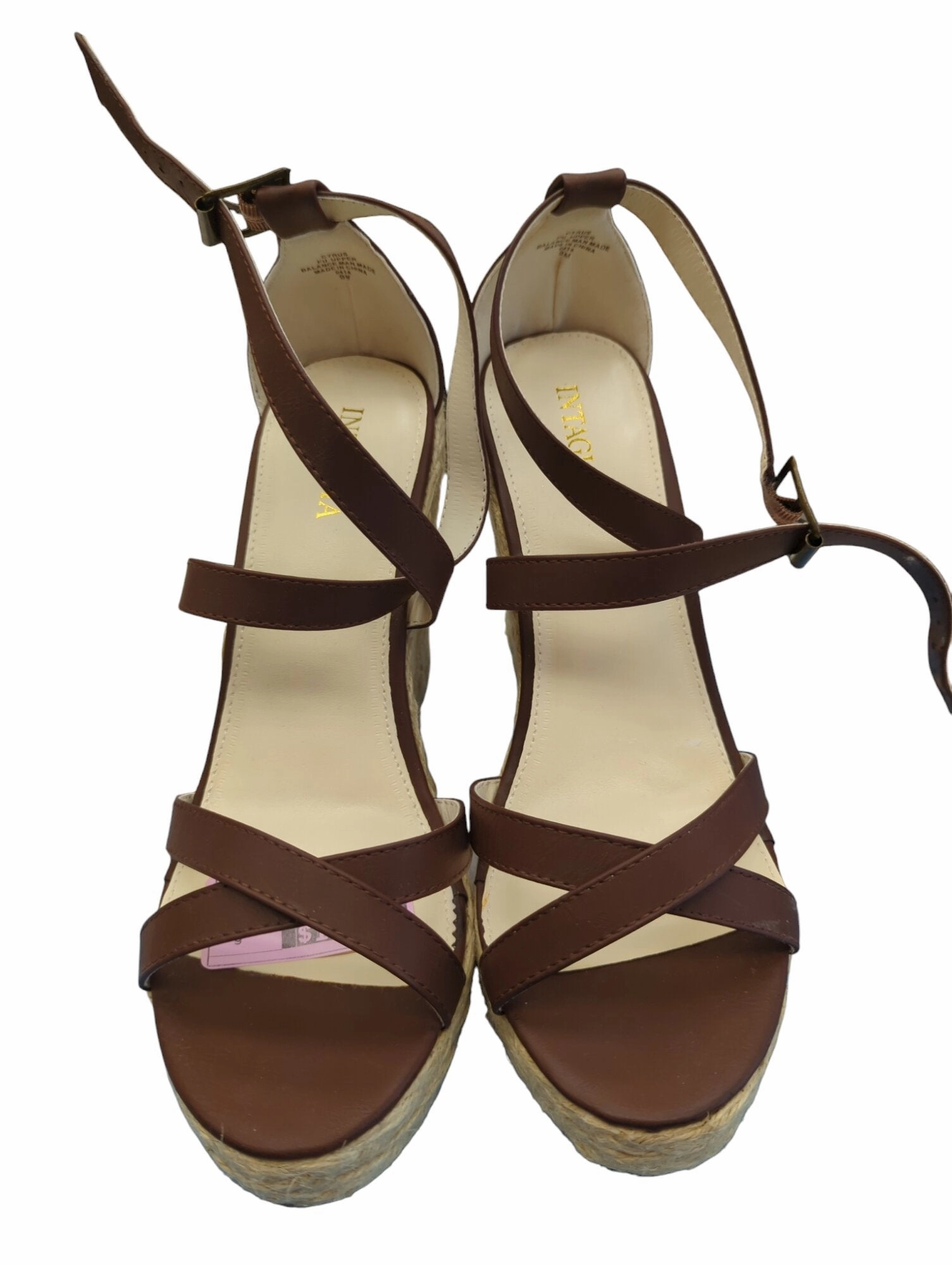 Sandals Heels Wedge By Clothes Mentor  Size: 9