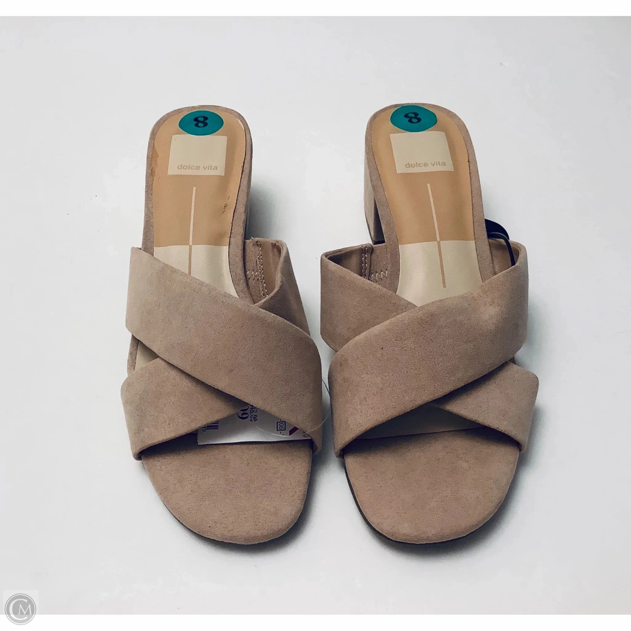 Sandals Heels Wedge By Dolce Vita In Pink, Size: 8