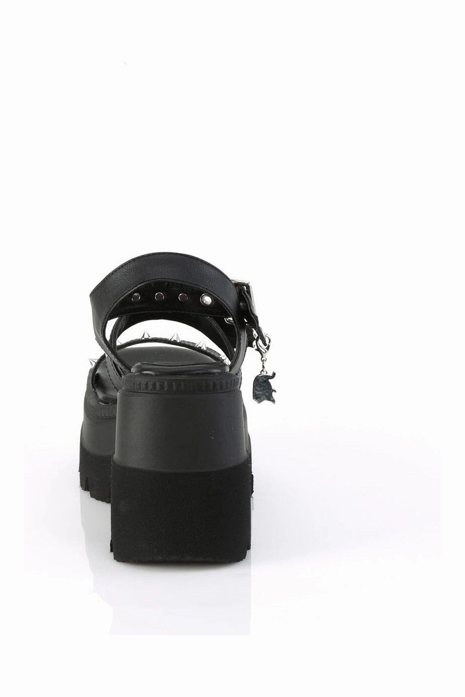 SHAKER-13 Black Vegan Leather Sandal