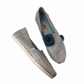 Shoes Flats By Toms In Multi, Size:7