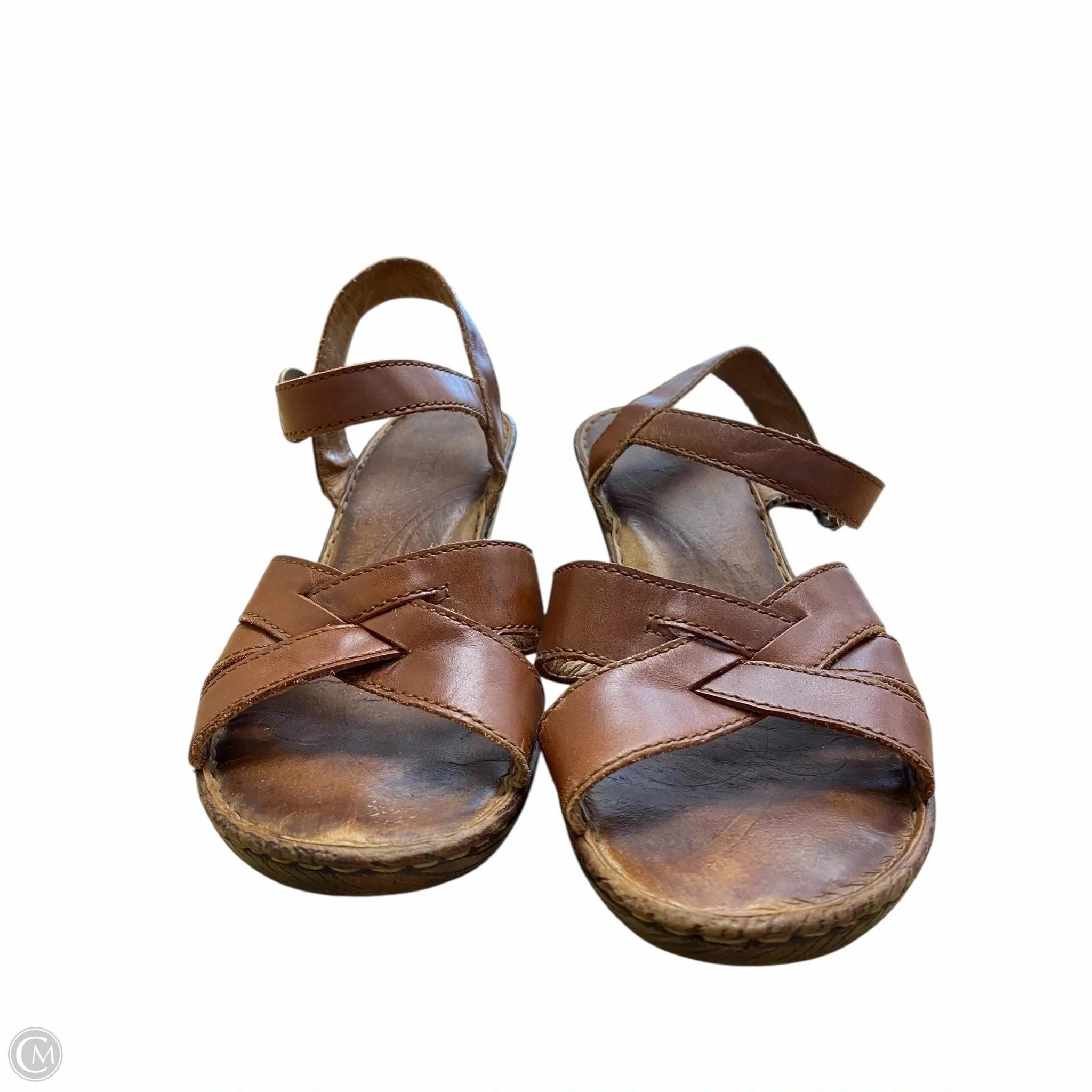 Shoes Heels Block By Born In Brown, Size: 9