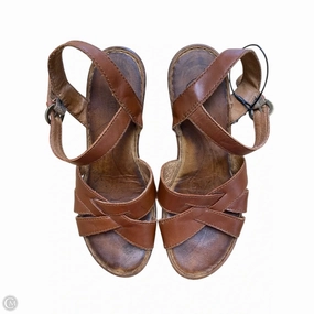 Shoes Heels Block By Born In Brown, Size: 9