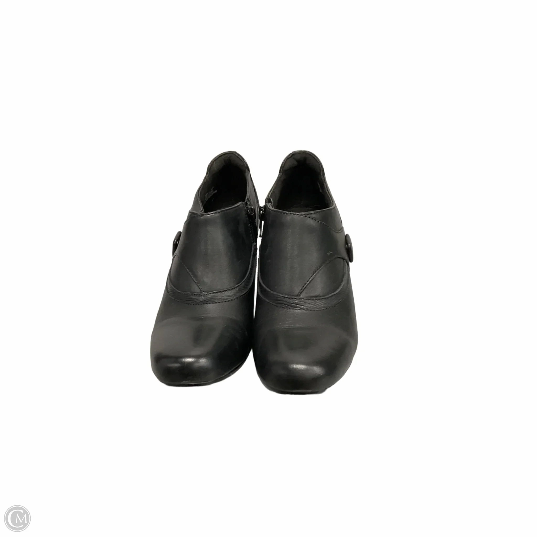 Shoes Heels Block By Clarks In Black, Size: 7.5