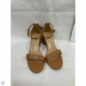 Shoes Heels Block By Clothes Mentor In Beige, Size: 6