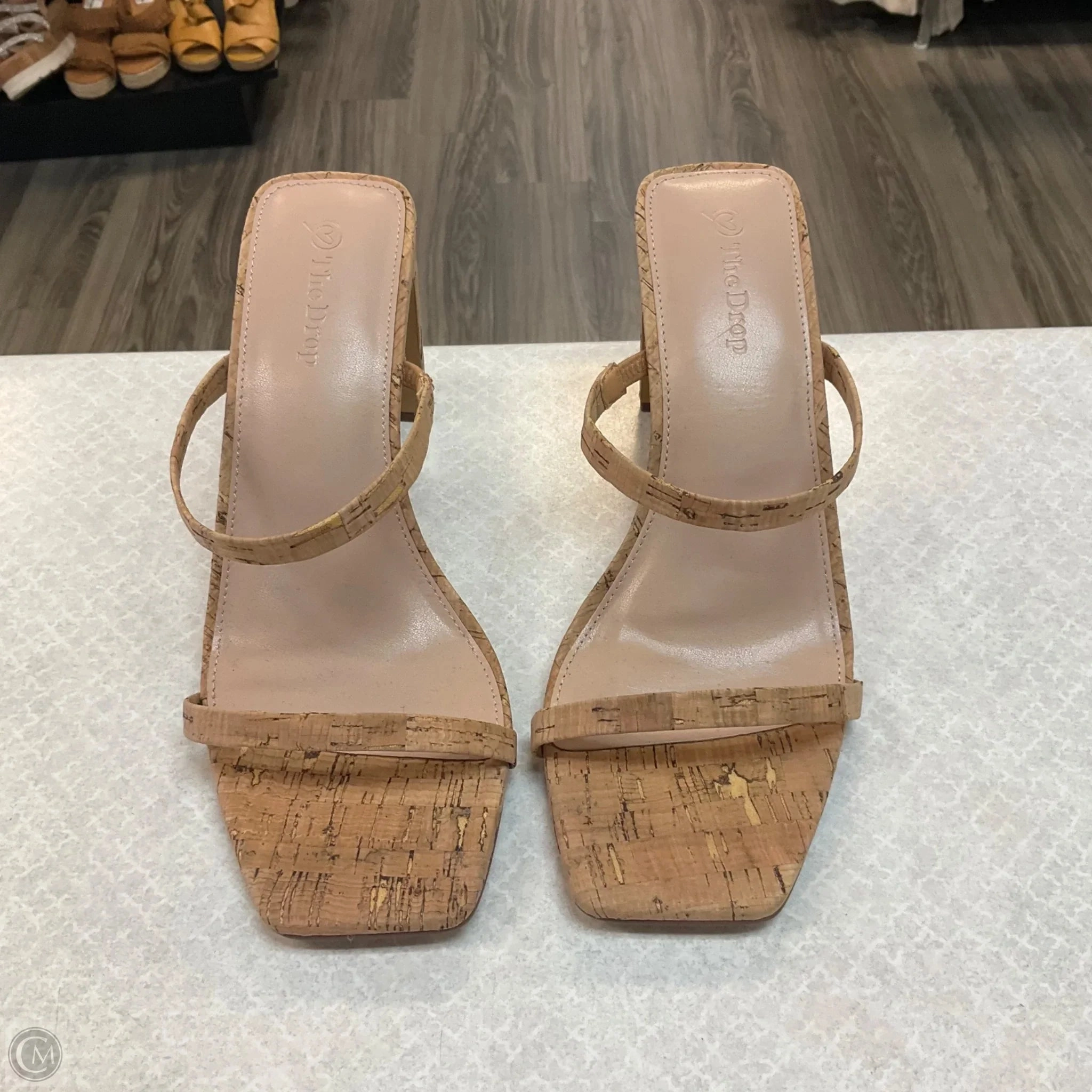 Shoes Heels Block By Clothes Mentor In Brown, Size: 8