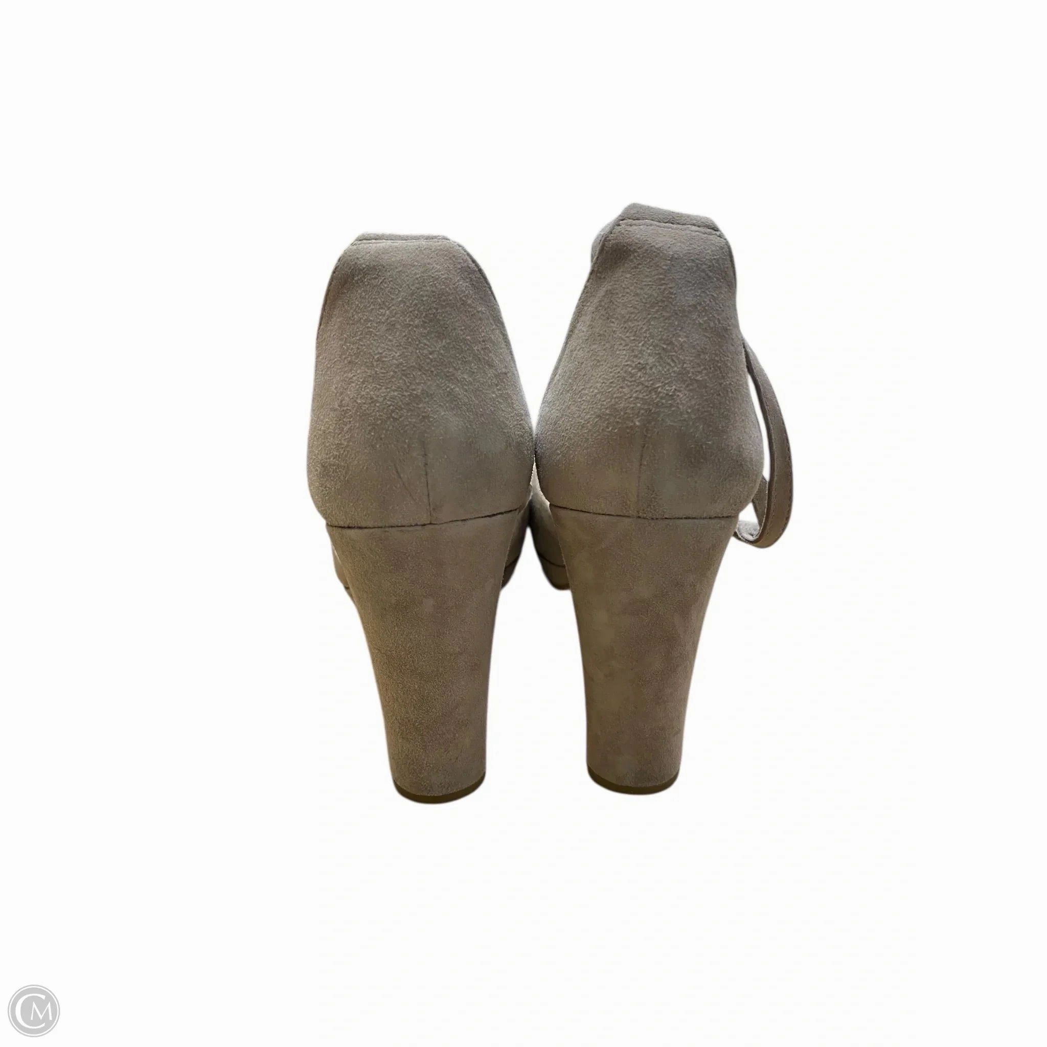 Shoes Heels Block By Clothes Mentor In Brown, Size: 9