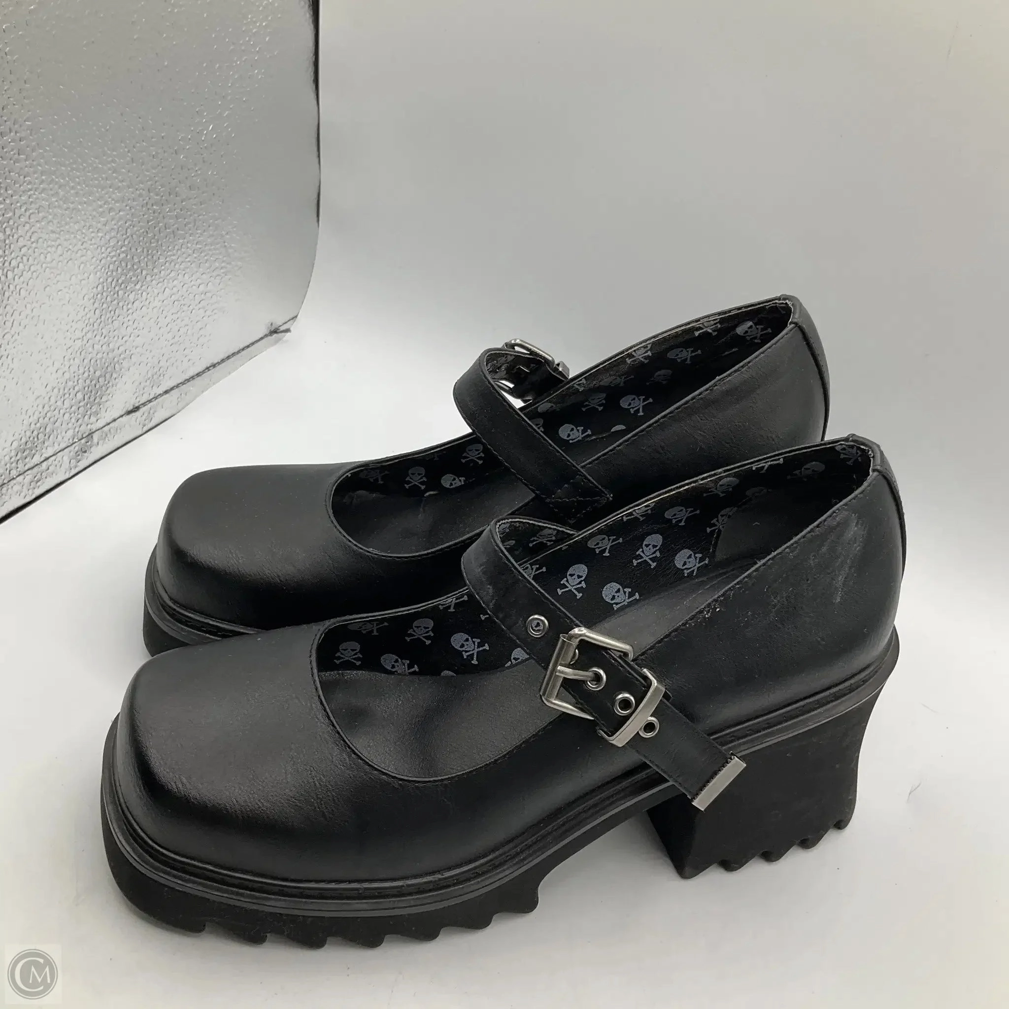 Shoes Heels Block By Cmc In Black, Size: 10