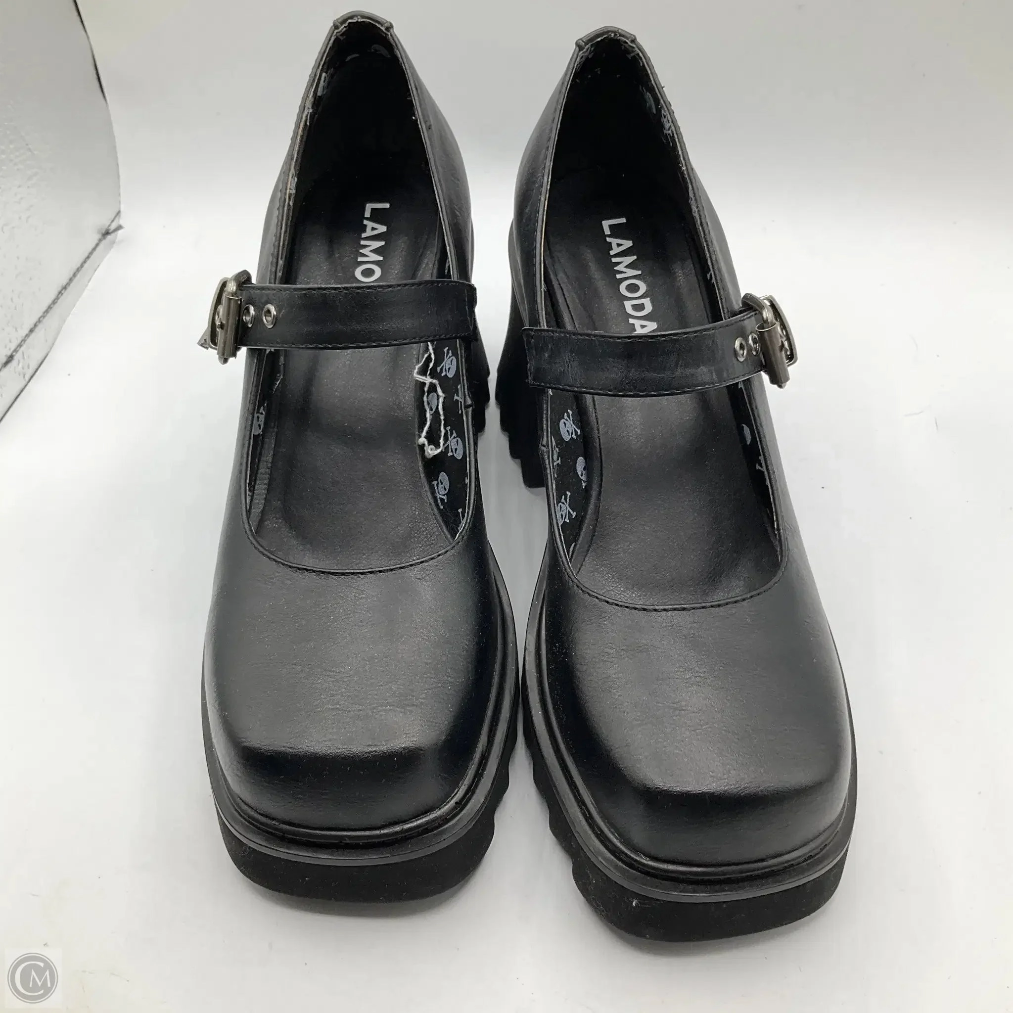 Shoes Heels Block By Cmc In Black, Size: 10