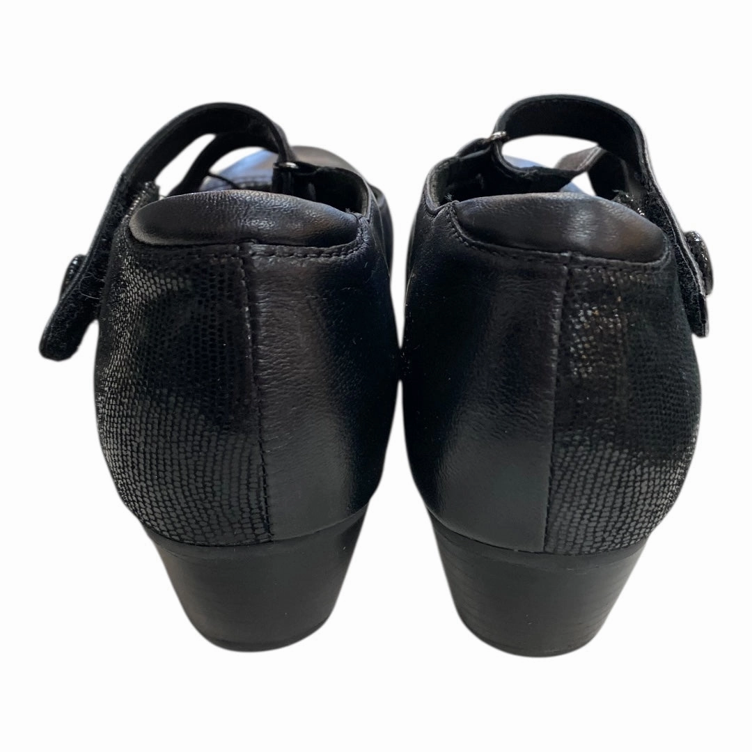 Shoes Heels Block By Cmc In Black, Size:7.5