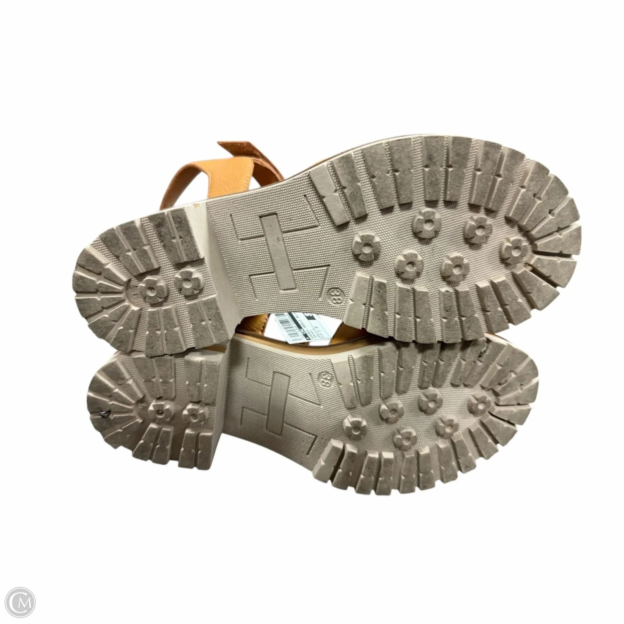 Shoes Heels Block By Cmc In Brown, Size: 7.5
