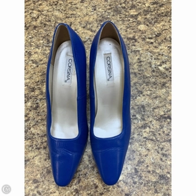 Shoes Heels Block By Corsina In Blue, Size: 10