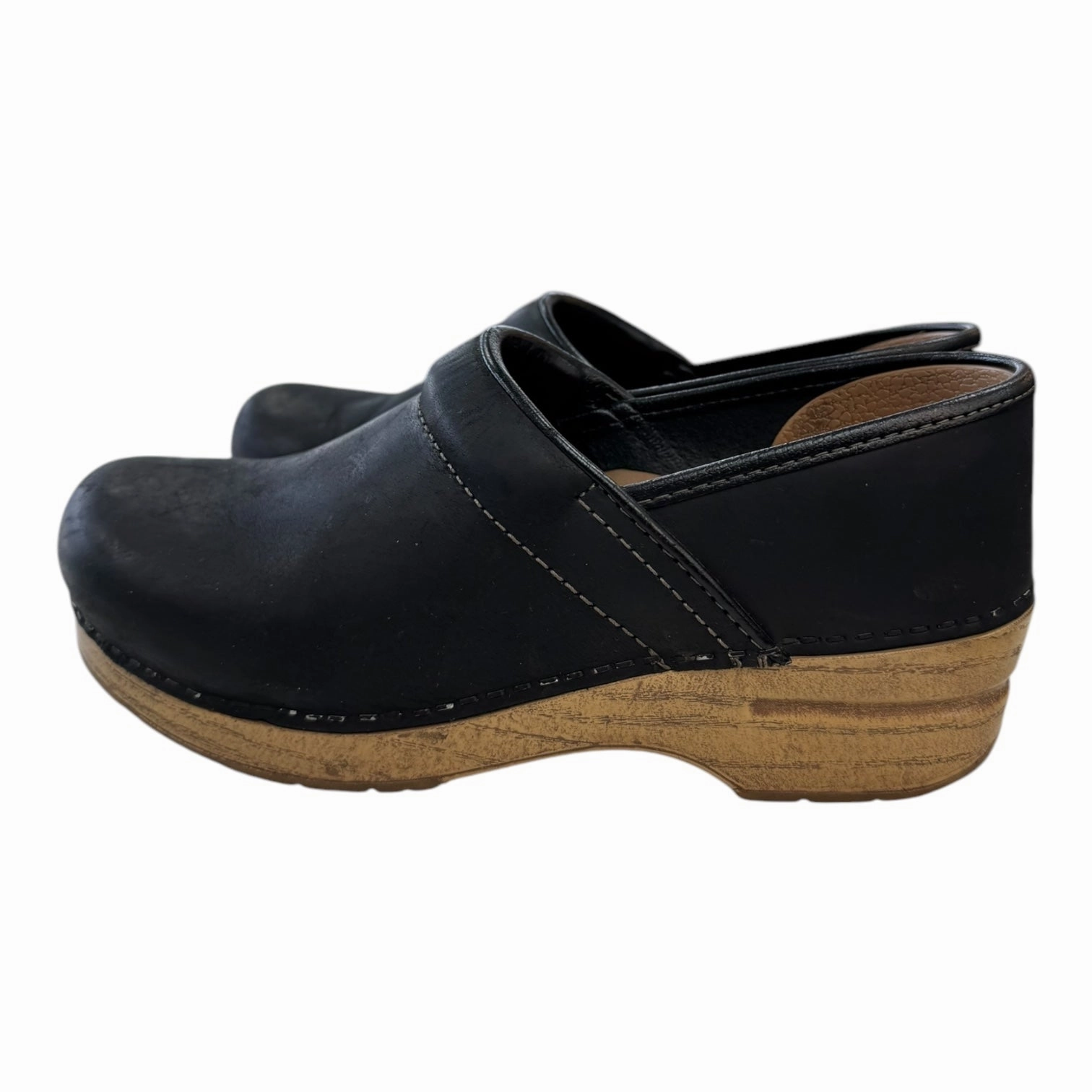Shoes Heels Block By Dansko In Black, Size:8.5