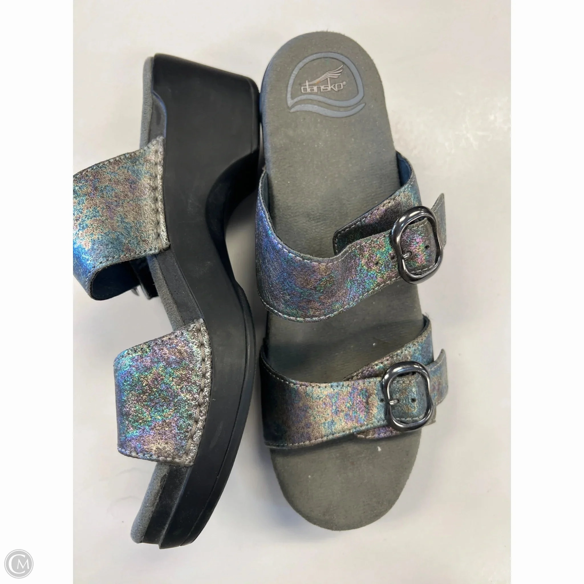Shoes Heels Block By Dansko In Multi-colored, Size: 8.5
