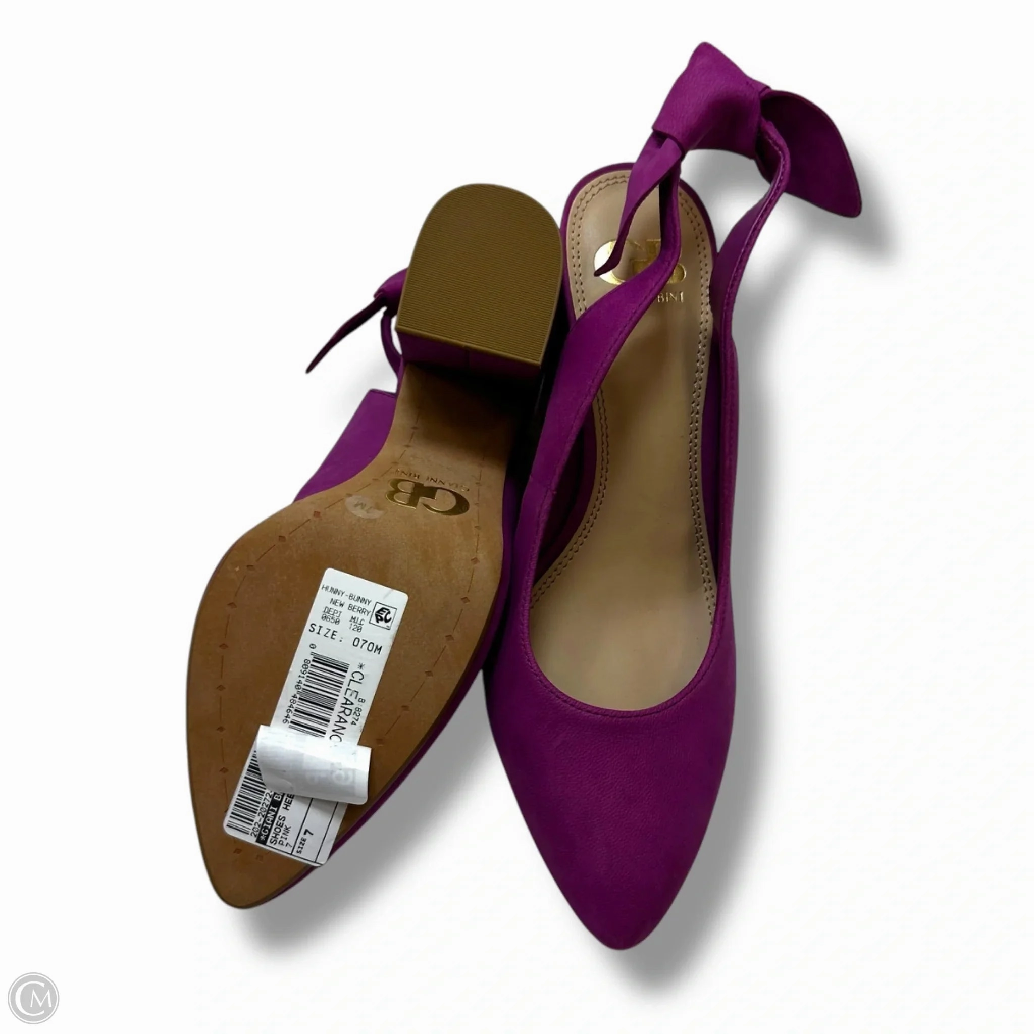 Shoes Heels Block By Giani Bernini In Pink, Size: 7
