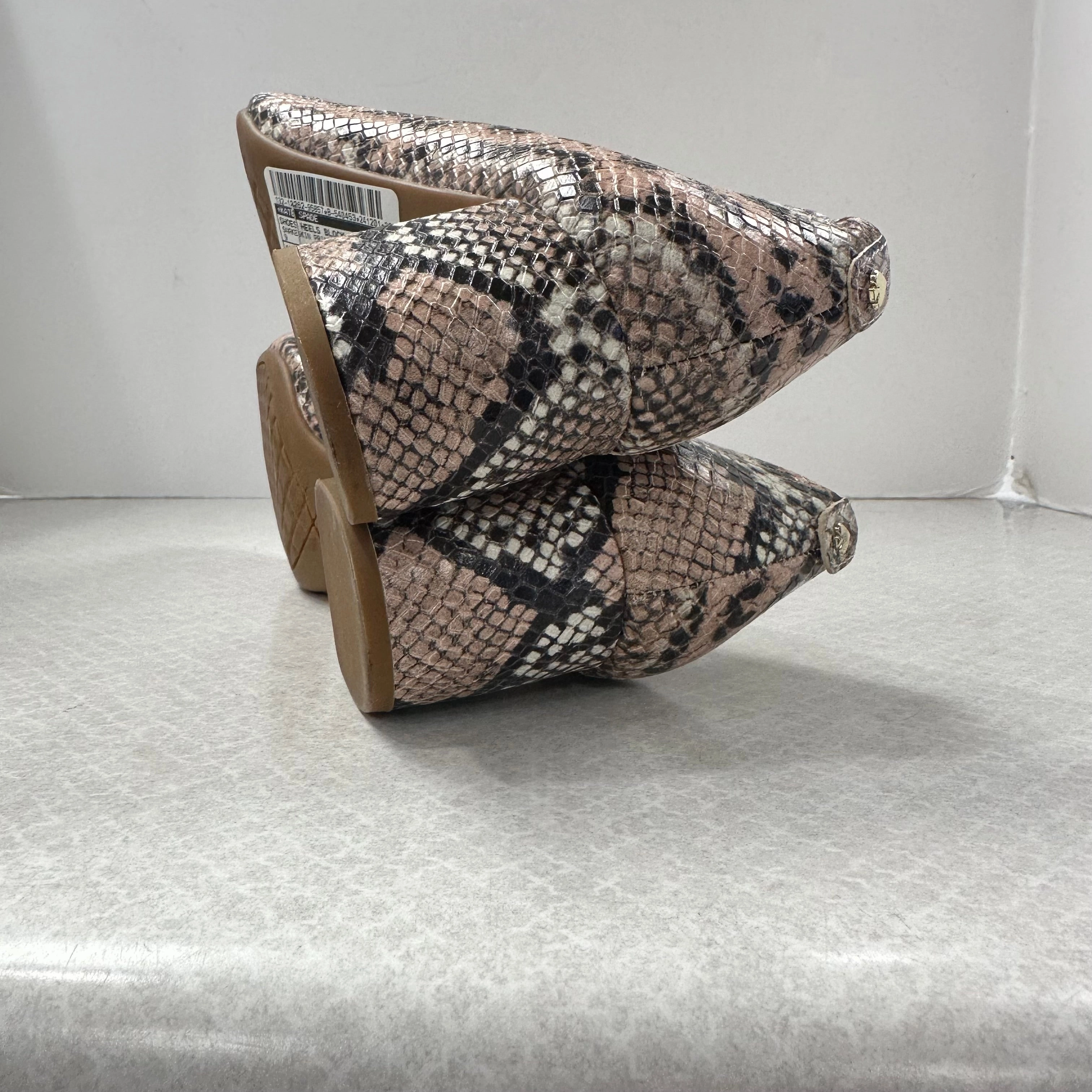 Shoes Heels Block By Kate Spade In Snakeskin Print, Size: 9