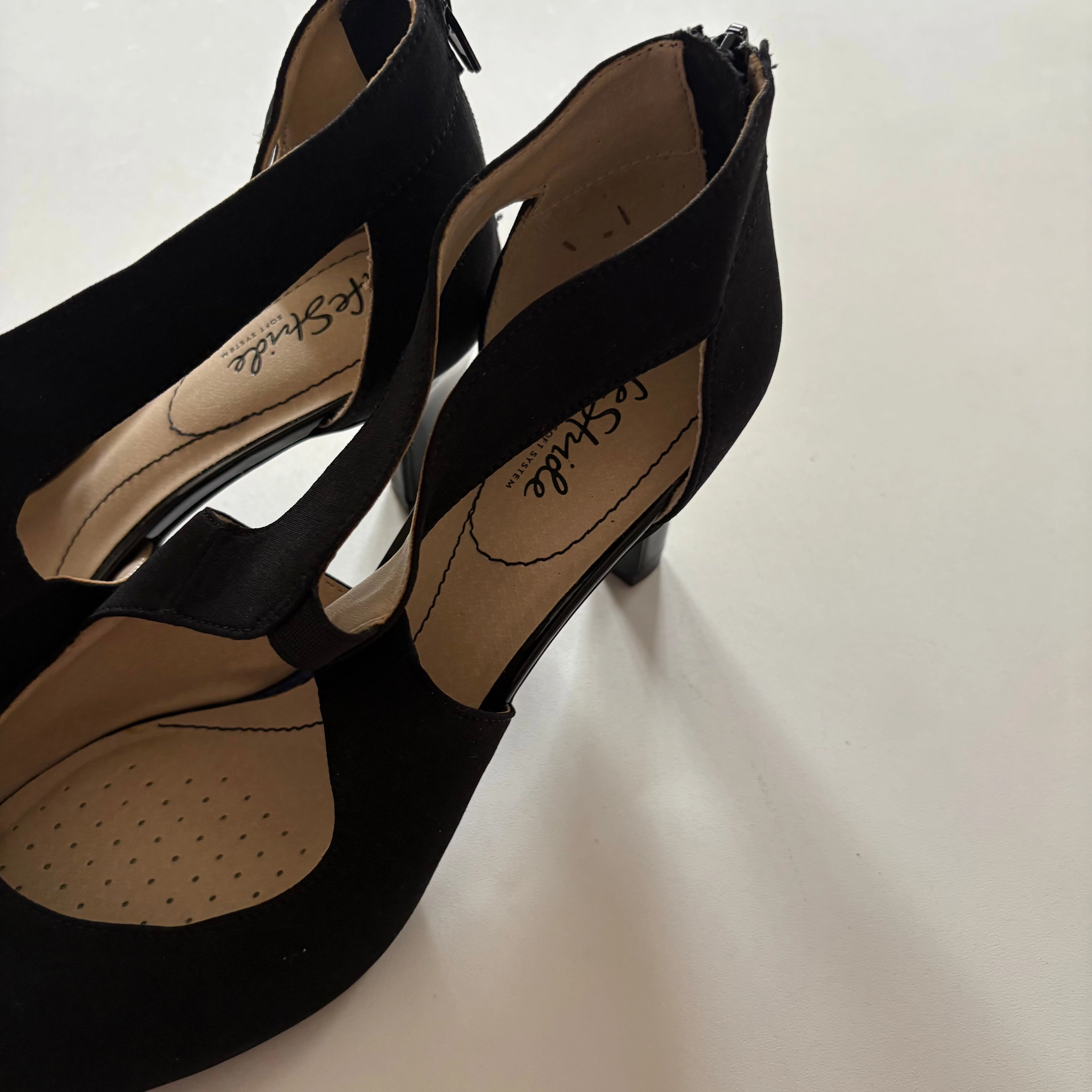 Shoes Heels Block By Life Stride In Black, Size: 11