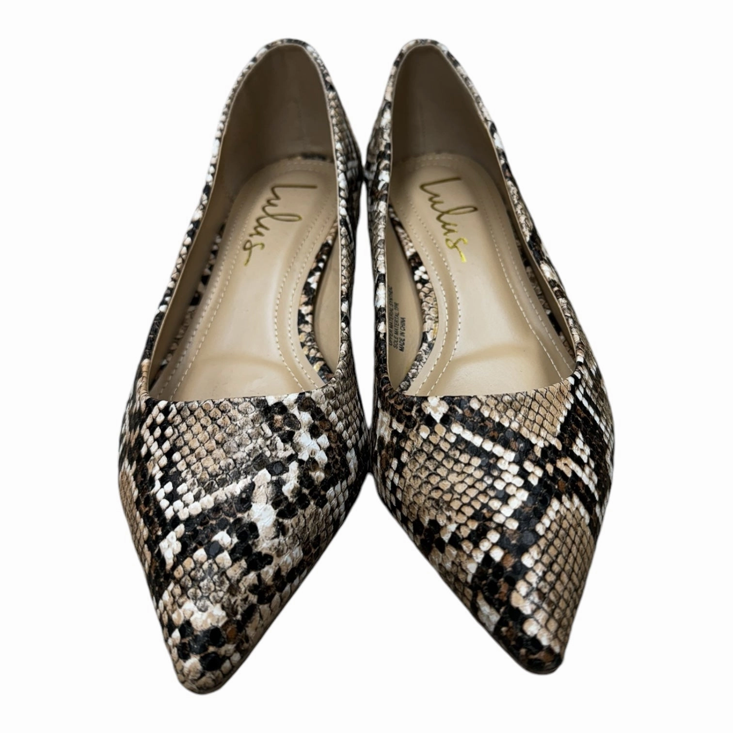 Shoes Heels Block By Lulus In Animal Print, Size: 6.5