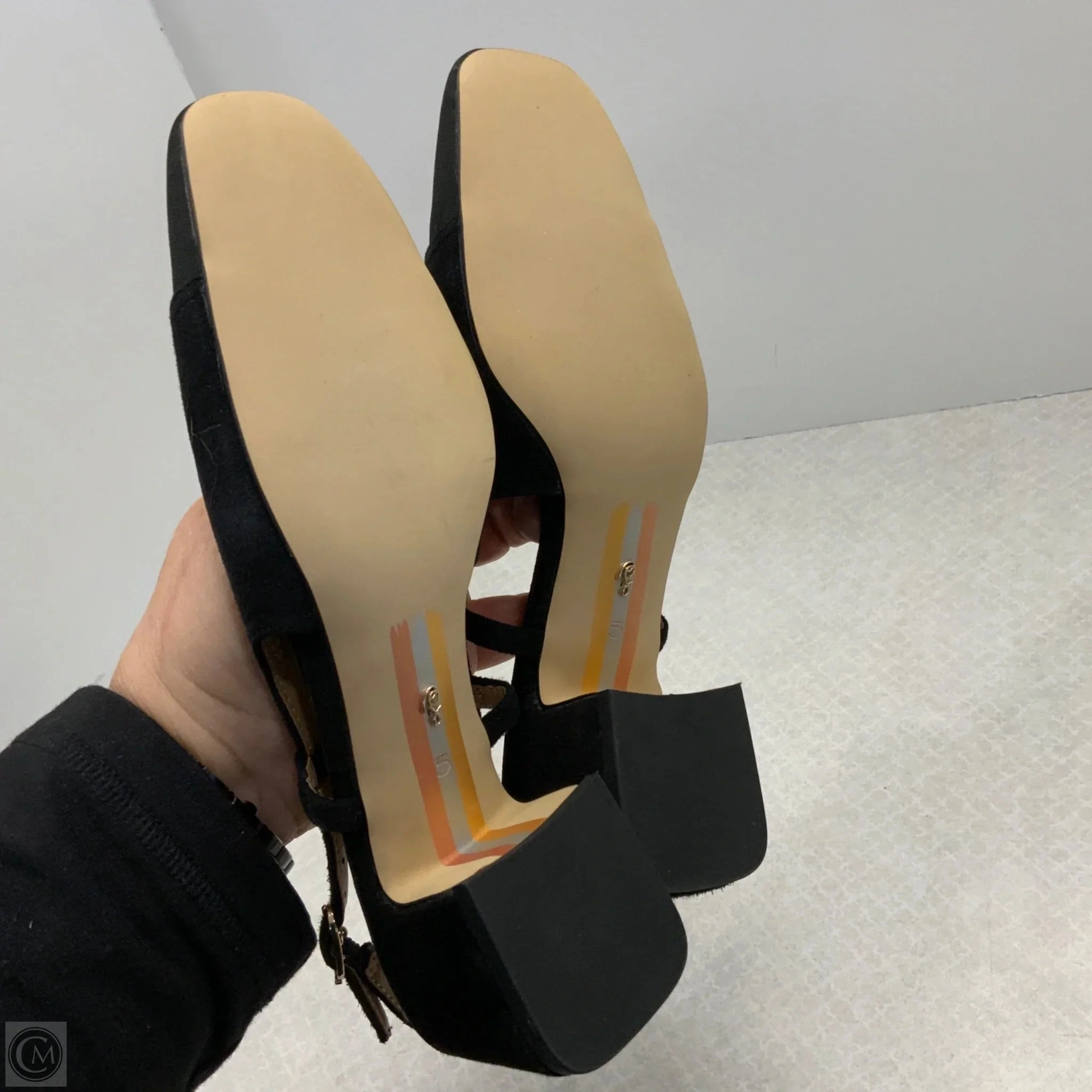 Shoes Heels Block By Sam Edelman In Black, Size: 5