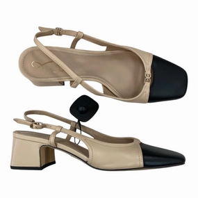 Shoes Heels Block By Sam Edelman In Cream, Size:8.5