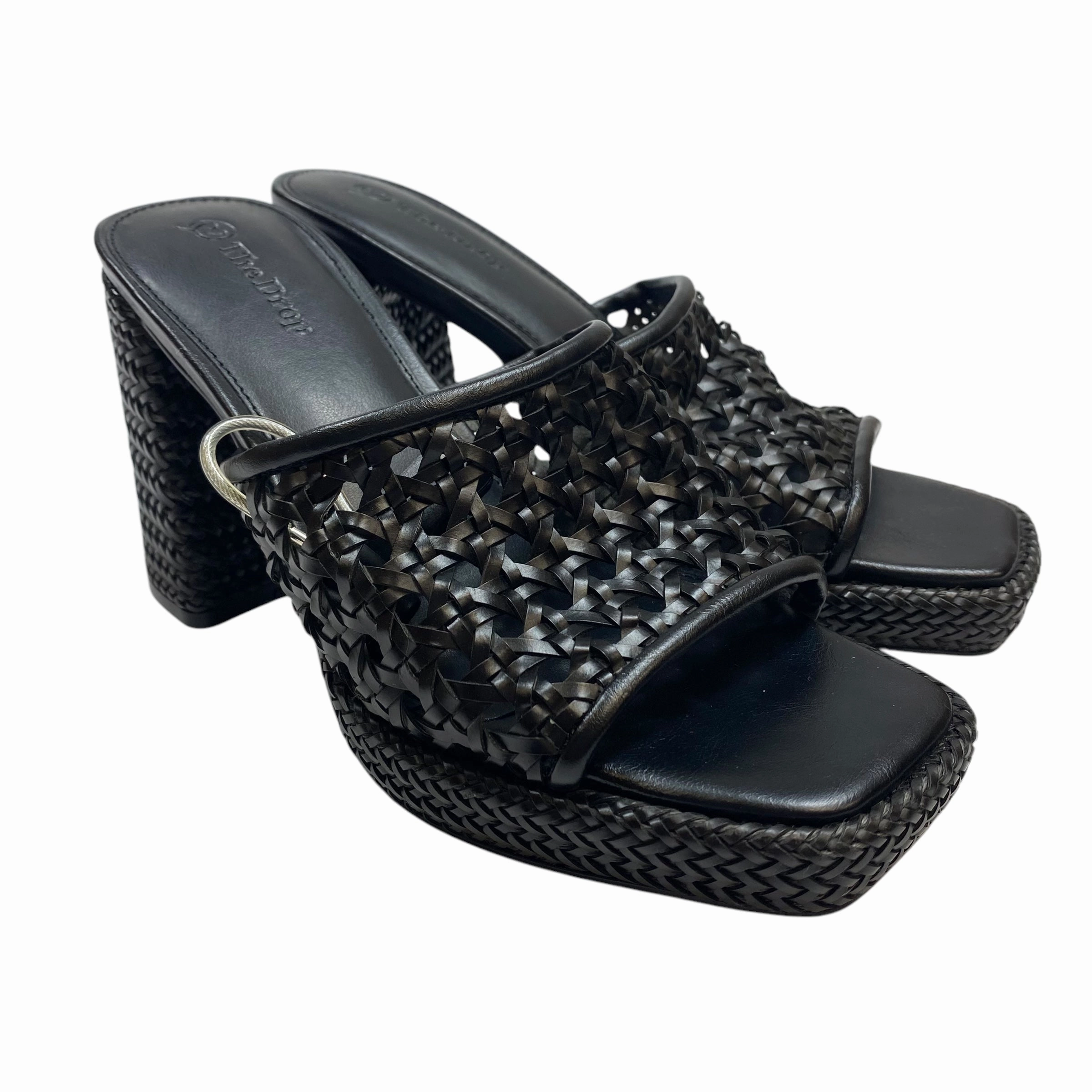 Shoes Heels Block By The Drop In Black, Size: 6.5