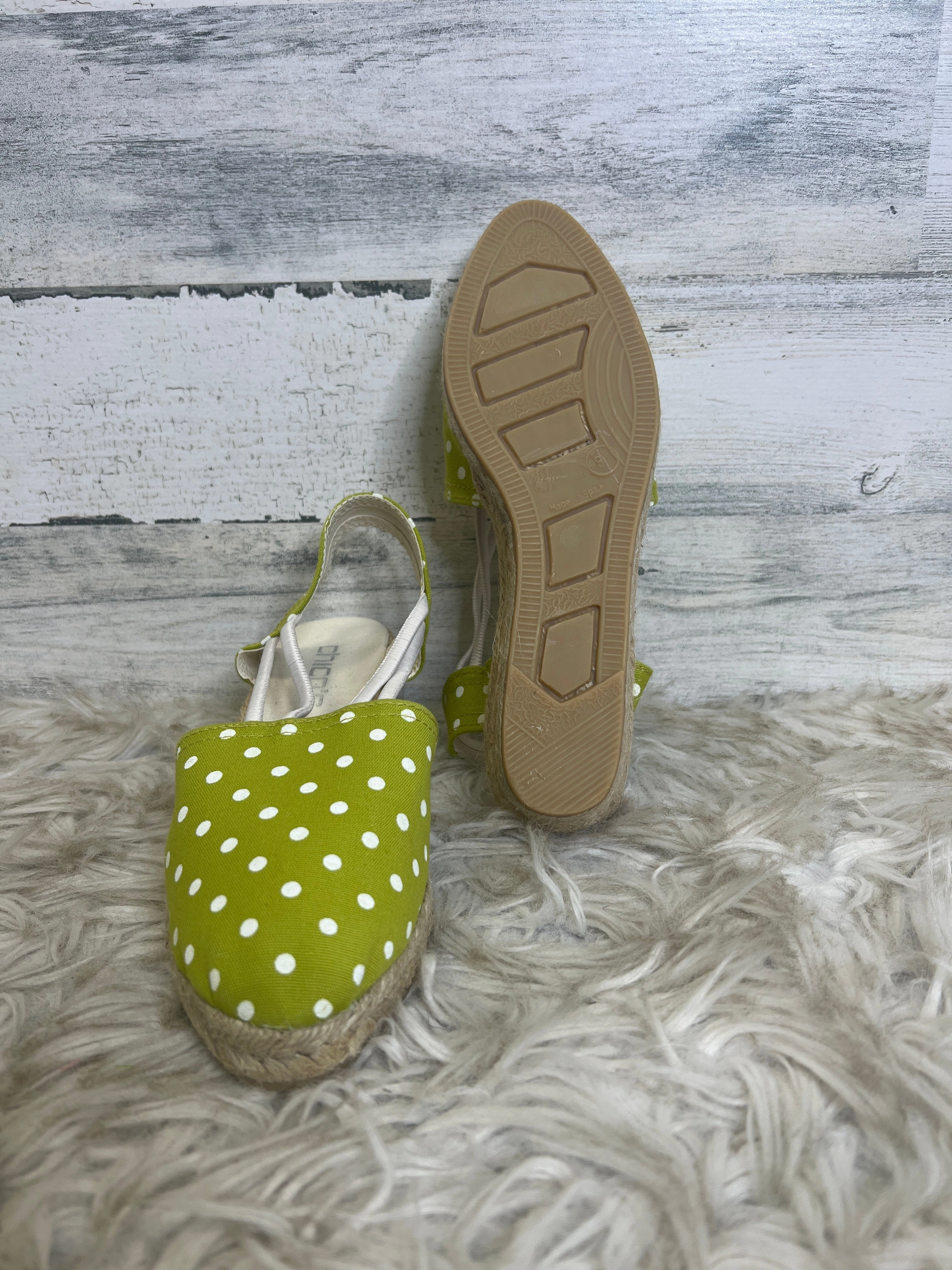 Shoes Heels Espadrille Wedge By Chicos  Size: 9