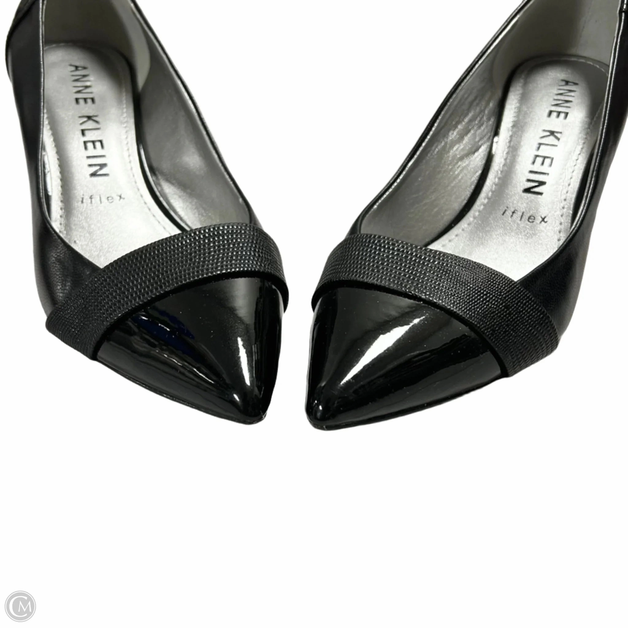 Shoes Heels Kitten By Anne Klein In Black, Size: 8.5