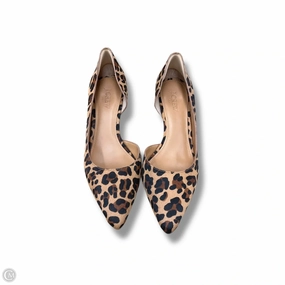 Shoes Heels Kitten By J. Crew In Animal Print, Size: 7