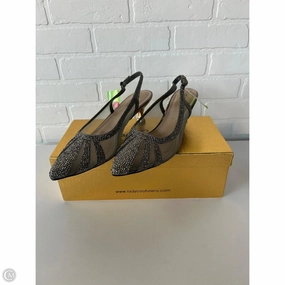 Shoes Heels Kitten By LADY COUTURE In Silver, Size: 11