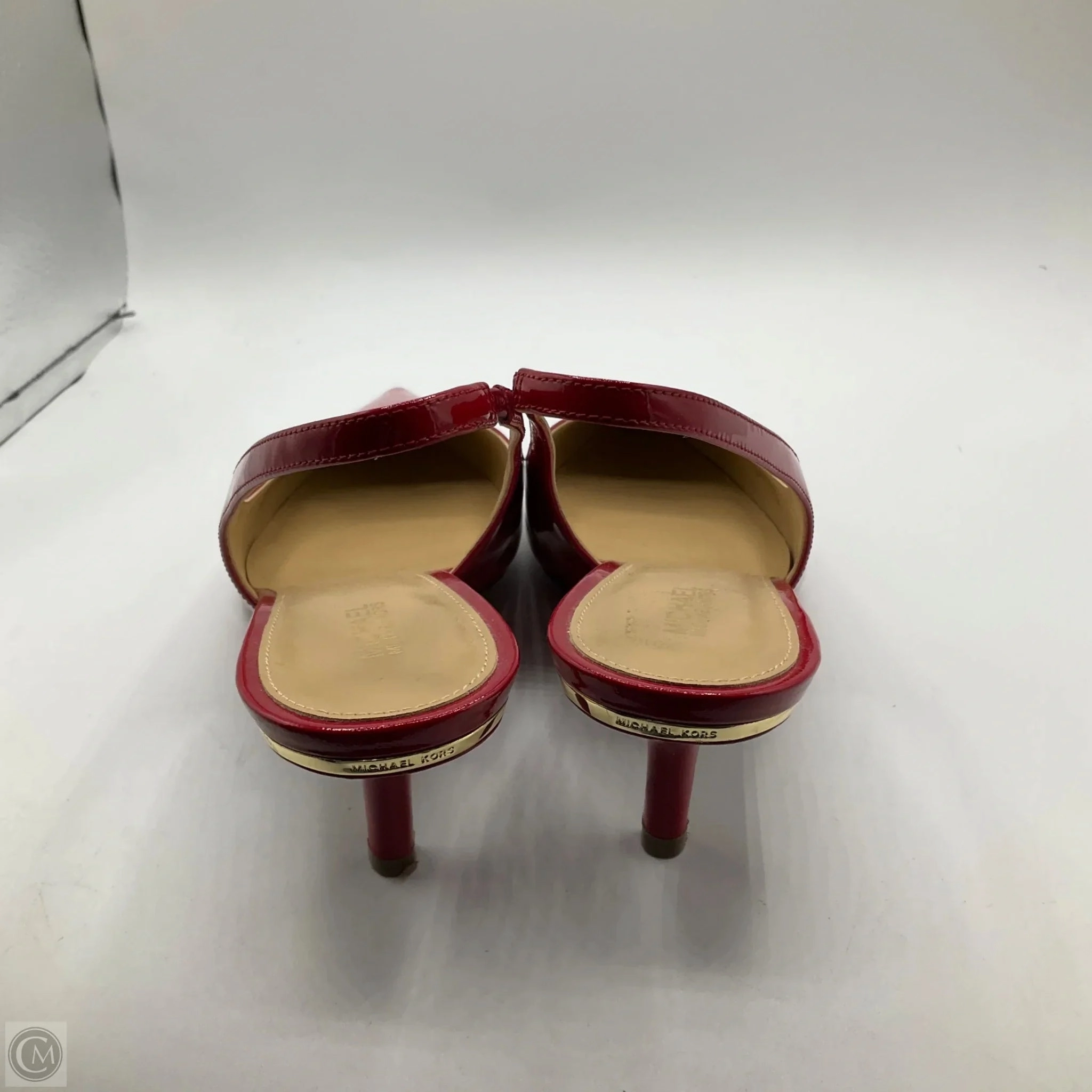 Shoes Heels Kitten By Michael By Michael Kors In Red, Size: 10