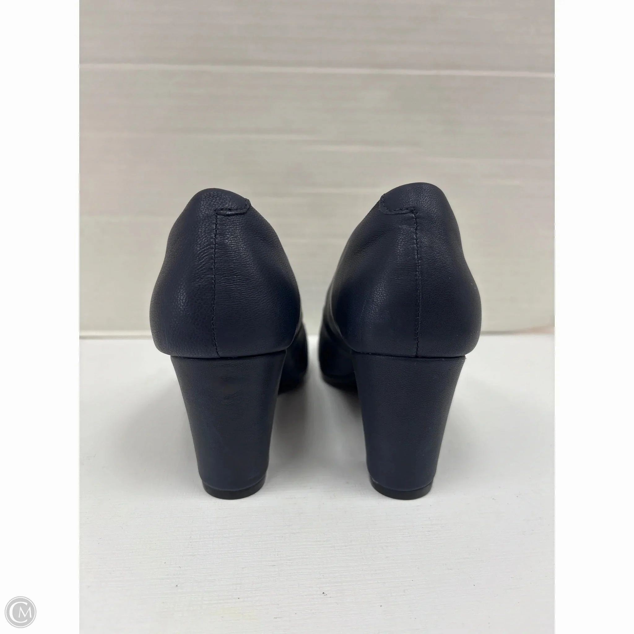 Shoes Heels Kitten By Sofft In Navy, Size: 6.5