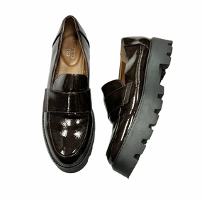 Shoes Heels Platform By Franco Sarto In Brown, Size: 8.5