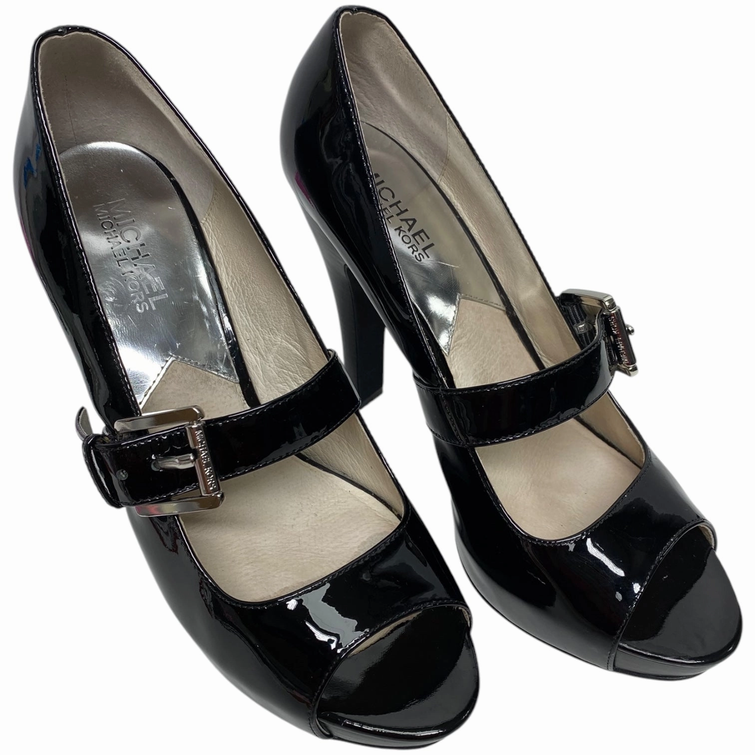 Shoes Heels Platform By Michael By Michael Kors In Black, Size: 7