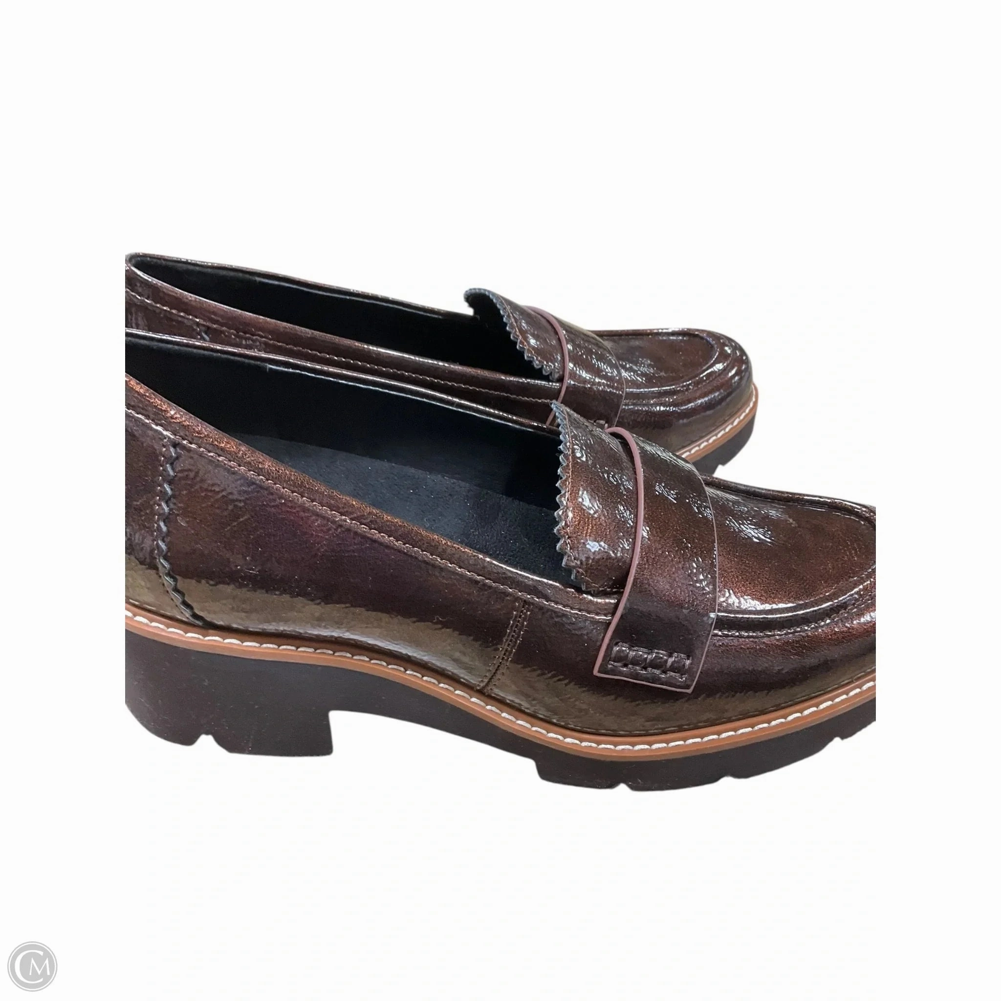 Shoes Heels Platform By Naturalizer In Brown, Size: 9