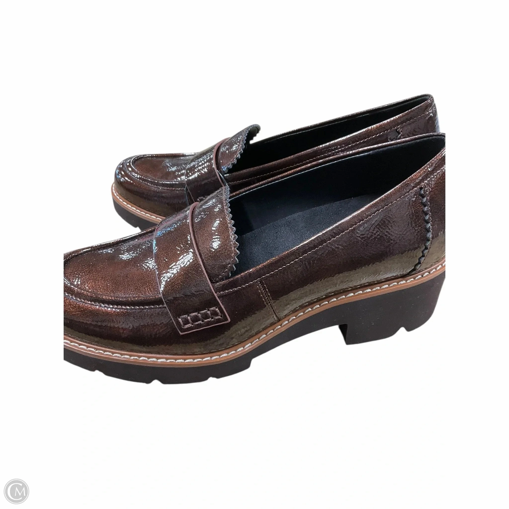 Shoes Heels Platform By Naturalizer In Brown, Size: 9