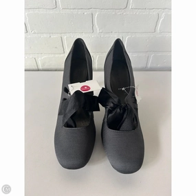 Shoes Heels Stiletto By Ann Marino In Grey, Size: 10
