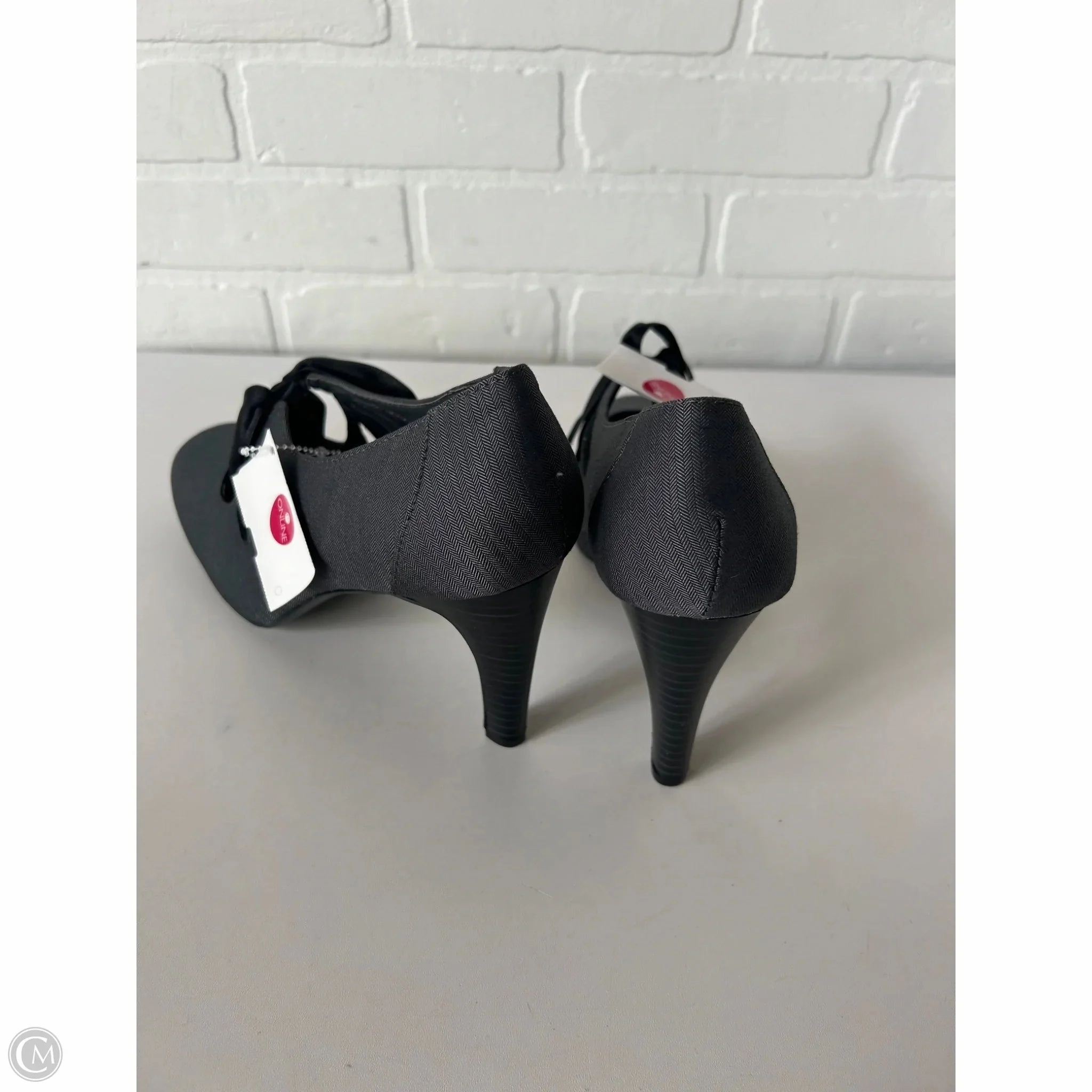 Shoes Heels Stiletto By Ann Marino In Grey, Size: 10