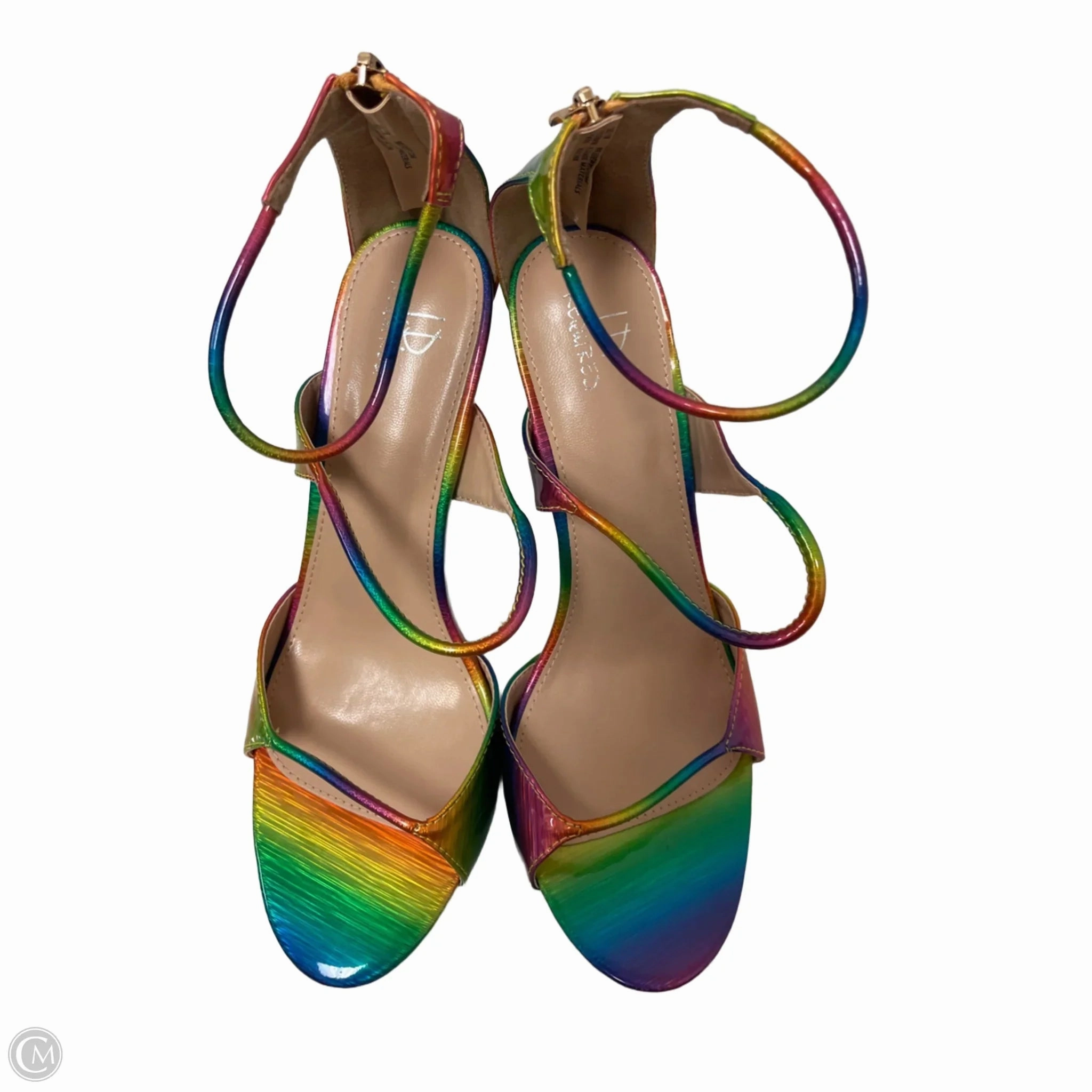 Shoes Heels Stiletto By Clothes Mentor In Multi-colored, Size: 11