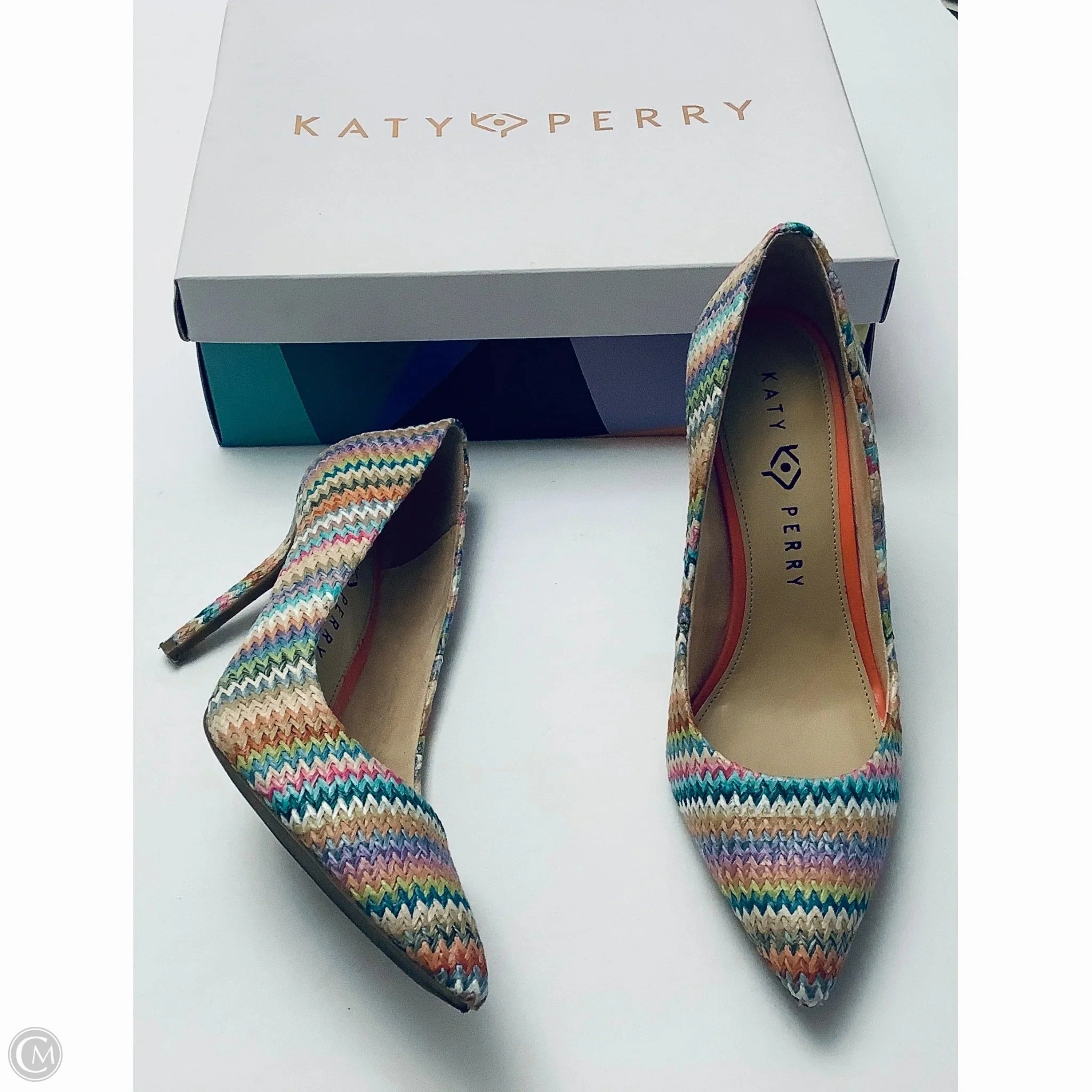Shoes Heels Stiletto By Clothes Mentor In Multi-colored, Size: 9