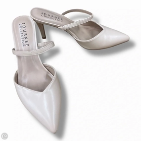 Shoes Heels Stiletto By Journee In Beige, Size: 8.5