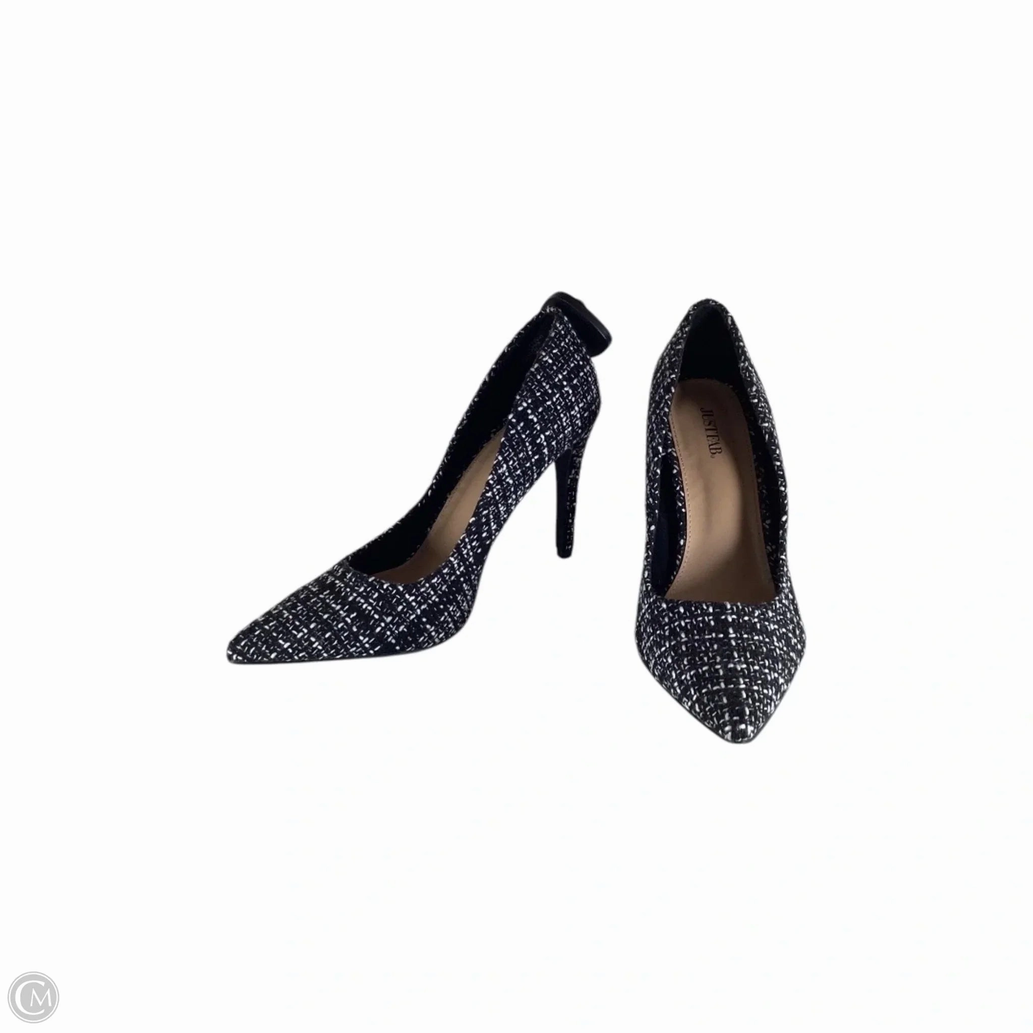 Shoes Heels Stiletto By Just Fab In Black, Size: 10