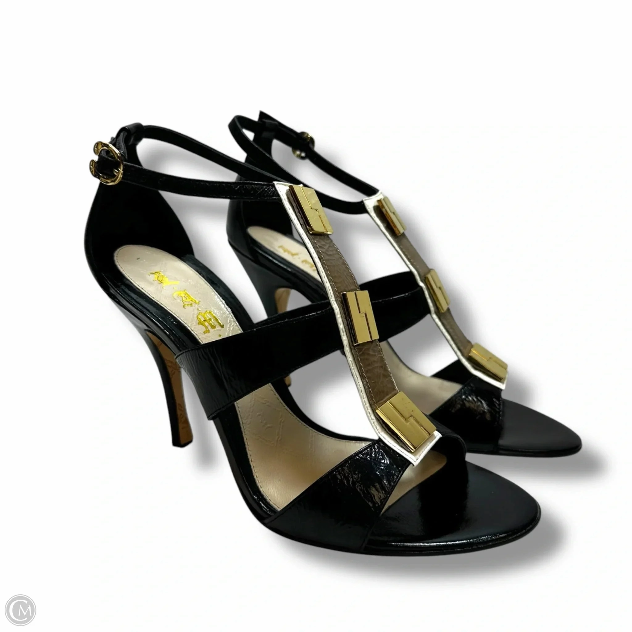 Shoes Heels Stiletto By Lamb In Black, Size: 7.5