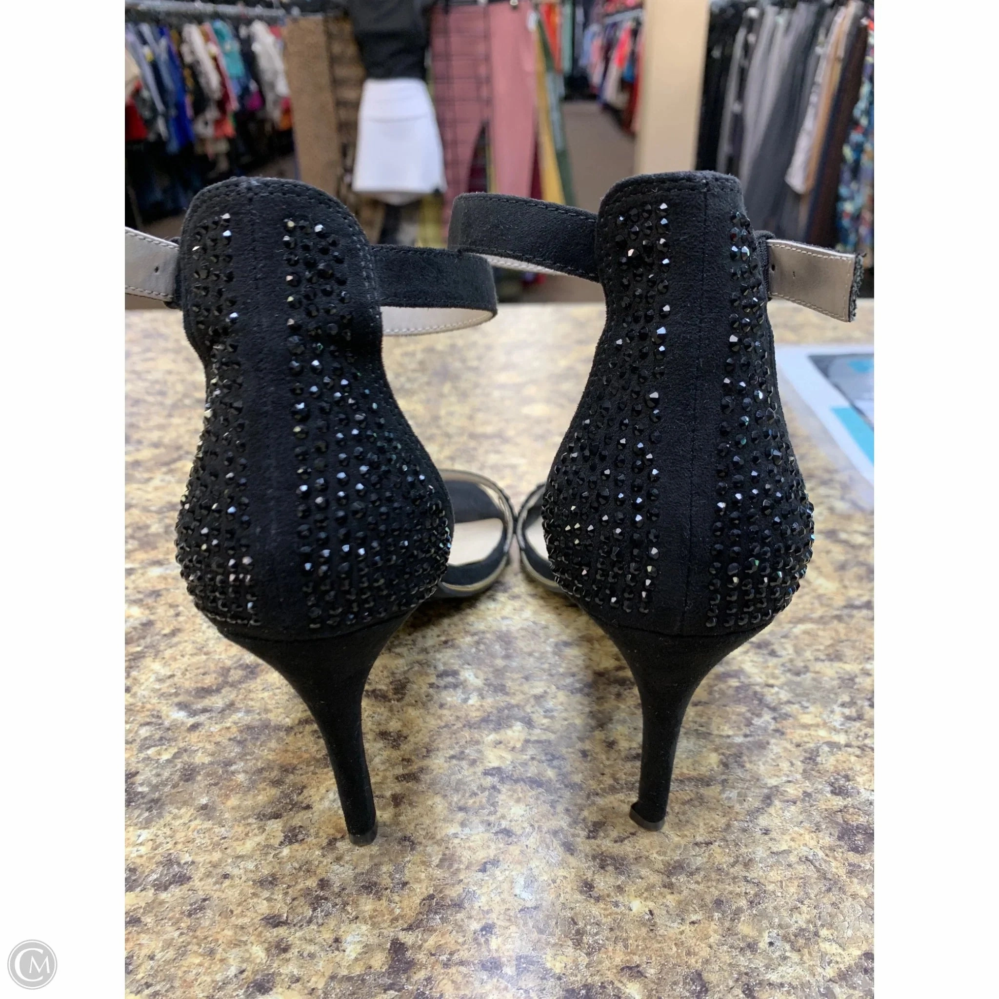 Shoes Heels Stiletto By Marc Fisher In Black, Size: 8.5